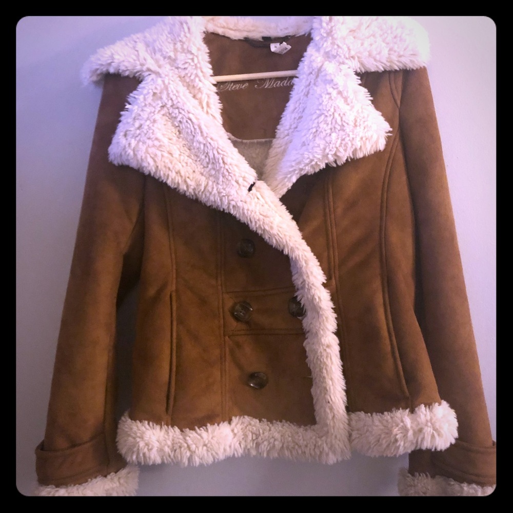 Steve Madden Medium Faux Fur Jacket/Coat